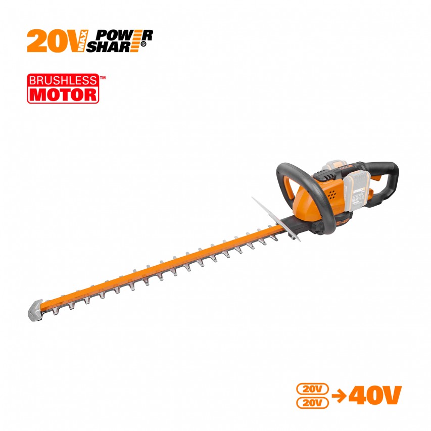 Cortasetos 60cm 40V (2*20V)