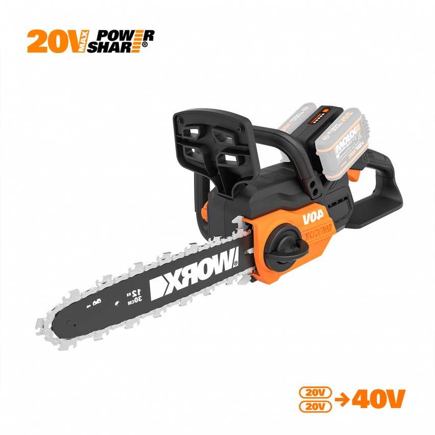 Sierra de cadena 30cm 40V...